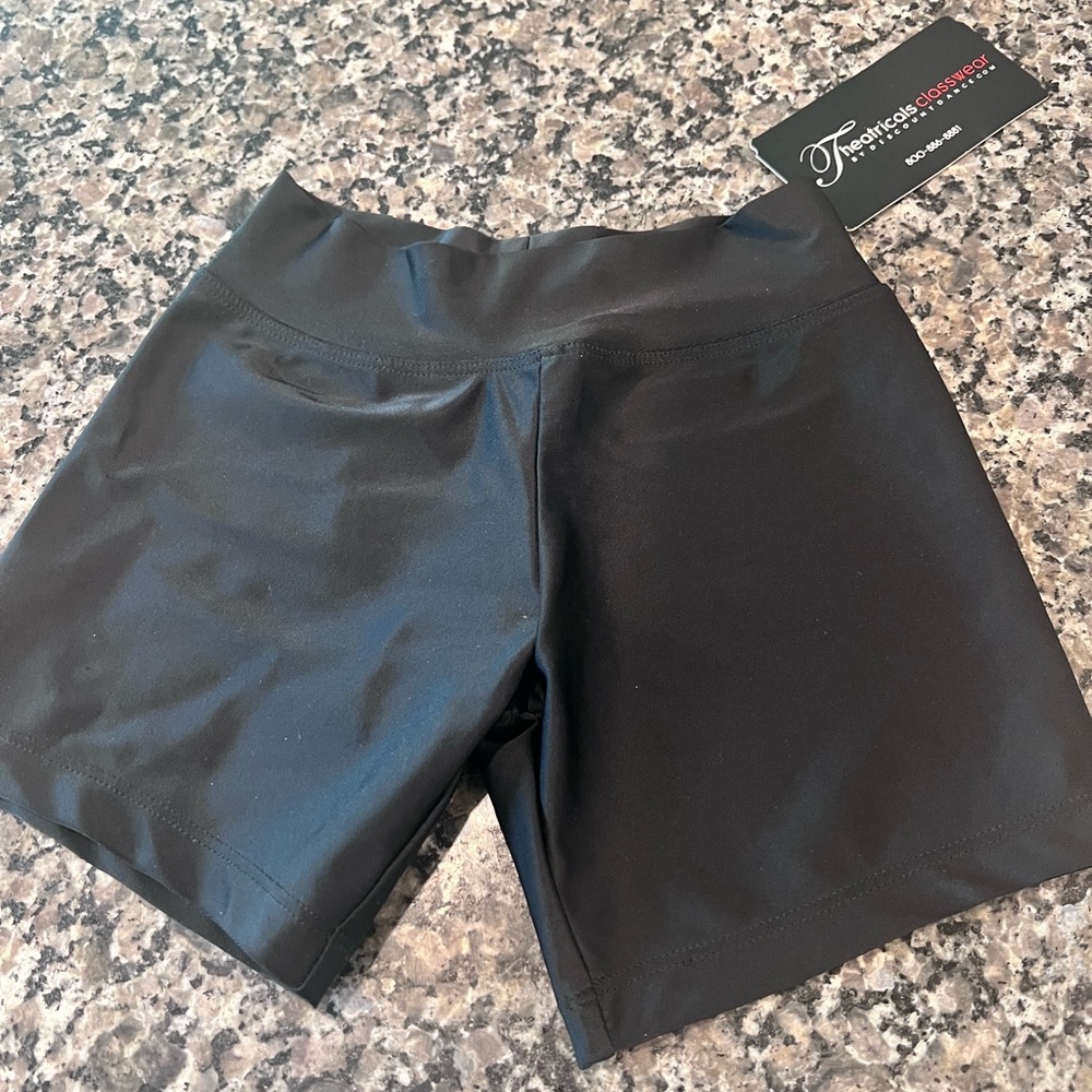 Theatricals Classwear Dance Gymnastics Black Kids' Shorts
